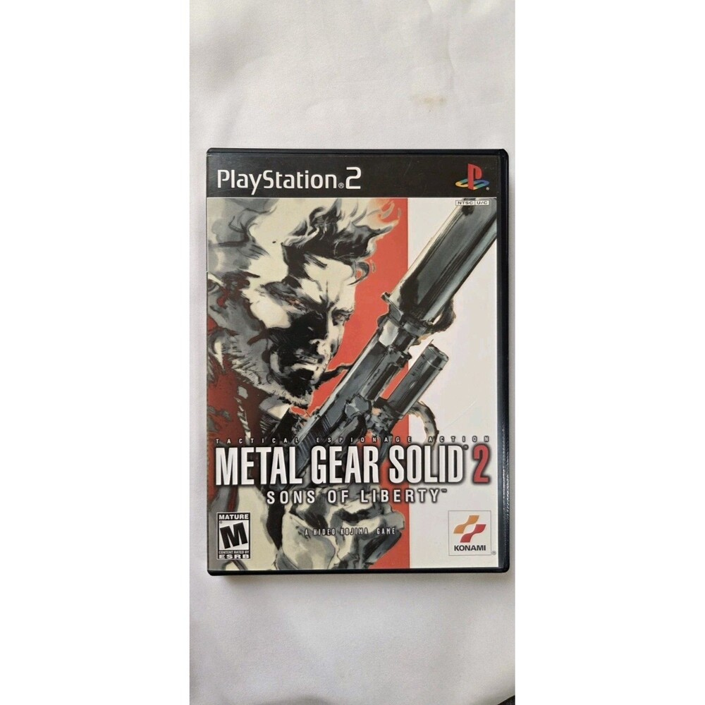 PS2 Metal Gear Solid 2 : Sons of Liberty Game Play Station 2